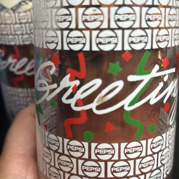 Vintage 1992 PEPSI "It's A Wonderful Life" Boxed Gift Set VHS Tape & 2 Glasses - Picture 7 of 12